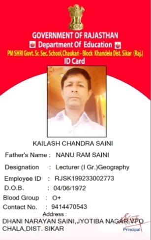 Kailash Chandra Saini